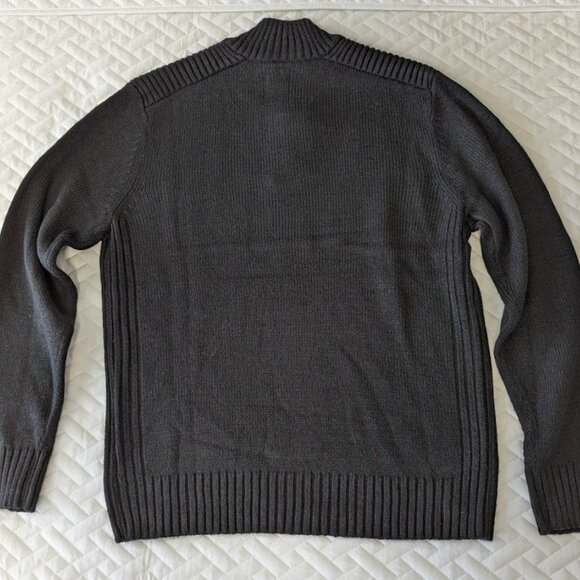 Kensington Eastside 1/4 Button Up Sweater in Men's XL - Picture 4 of 6